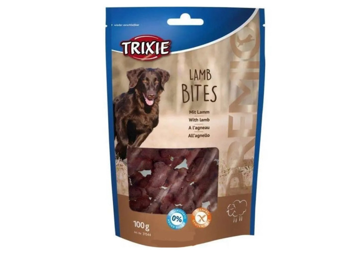 Лакомство для собак Trixie Premio Lamb Bites, с ягненком, 100 г (31544)