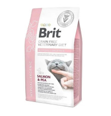 Brit VD Cat Hypoallergenic для кішок з лососем 2 кг