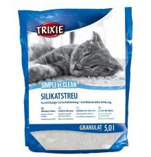 Наполнитель Trixie Simple'n'Clean Silicate Litter для кошек силикагелевый, 5 л (4026) фото