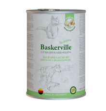 Baskerville Holistic Kalb und Lachs для кішок телятина та лосось 400 г