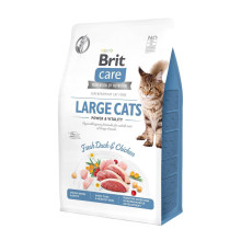 Brit Care GF Large Cats Power Vitality для кошек с уткой 400 г