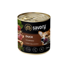 Savory Dog Gourmand Duck для собак с уткой 800 г