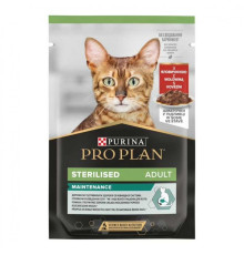 Purina Pro Plan Adult Sterilised шматочки з яловичиною для стерилізованих кішок 85 г