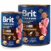 Brit Premium by Nature Lamb з ягненком і гречкою для собак 800 г