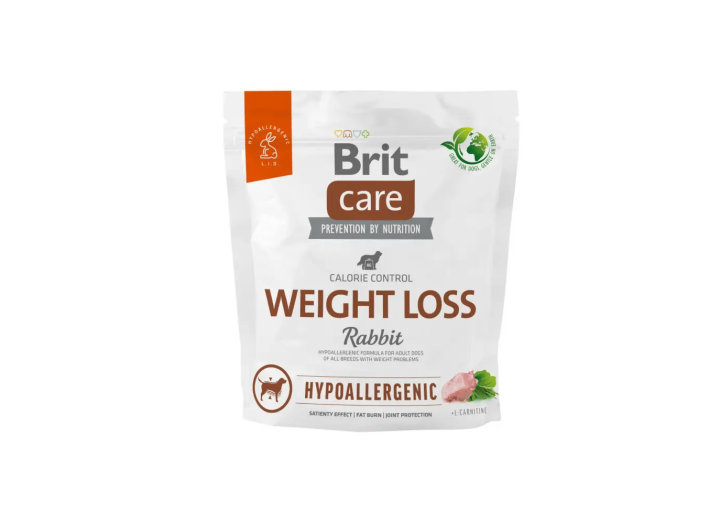 Brit Care Hypoallergenic Weight Loss Rabbit для собак із кроликом 3 кг