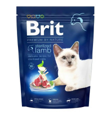 Brit Premium Sterilised Lamb для стерилізованих кішок з ягням 1.5 кг