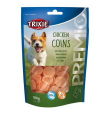 Лакомство для собак Trixie Premio Chicken Coins, с курицей, 100 г (31531)