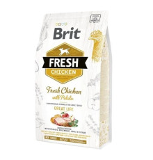 Brit Fresh Chicken Potato Adult для собак усіх порід з куркою та картоплею 2.5 кг фото