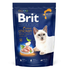 Brit Premium Indoor Chicken для кішок з куркою 1.5 кг