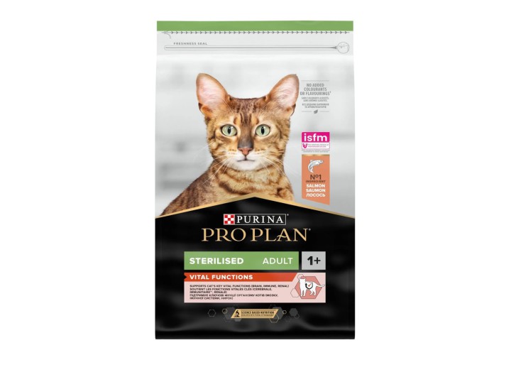 Purina Pro Plan Cat Sterilised Vital Functions Salmon для кішок стерилізованих з лососем 400 г