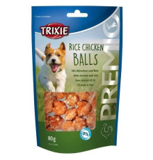 Ласощі для собак Trixie Premio Rice Chicken Balls, з рисом та куркою 80 г (31701)