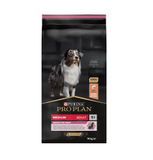 Purina Pro Plan Dog Adult Medium Sensitive Skin Salmon для собак с лососем 14 кг