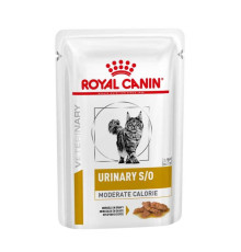 Royal Canin Urinary S/O Feline Moderate Calorie Pouches для кошек 12х85 г