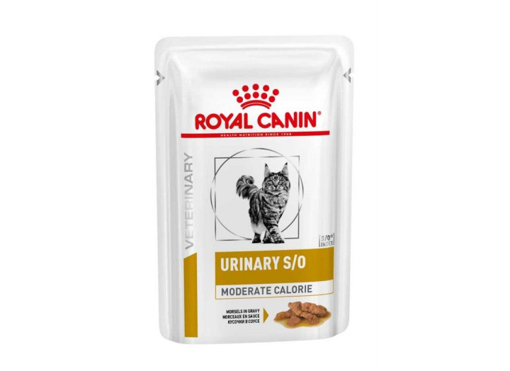 Royal Canin Urinary S/O Feline Moderate Calorie Pouches для котів 12х85 г