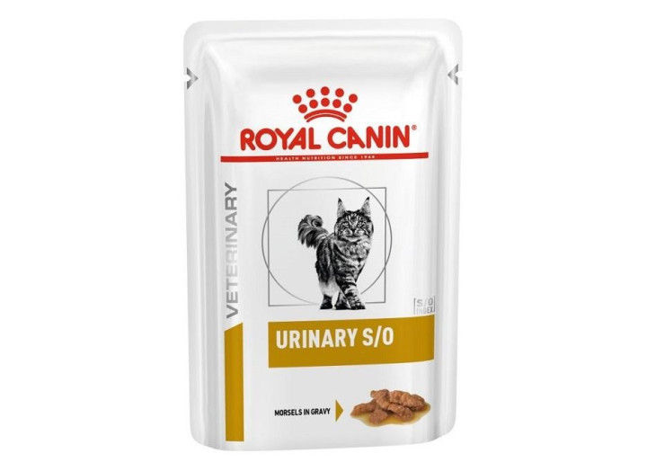 Royal Canin Urinary S/O Feline Pouches в соусі для котів 12x85 г