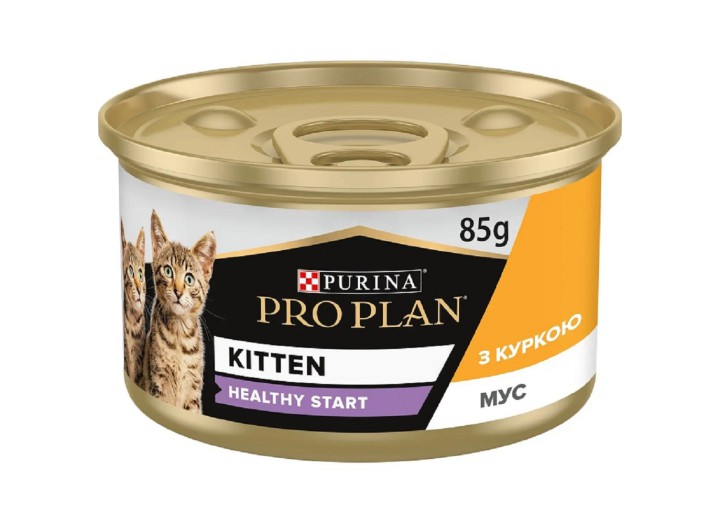 Purina Pro Plan Junior паштет с индейкой для котят 85 г