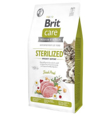 Brit Care GF Sterilised Immunity Support Pork для стерилізованих кішок зі свининою 2 кг