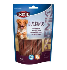 Лакомство для собак Trixie Premio Duckinos, с уткой, 80 г (31594)