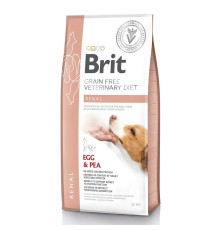 Brit VD Renal Dog для собак з яйцем, горохом та гречкою 12 кг