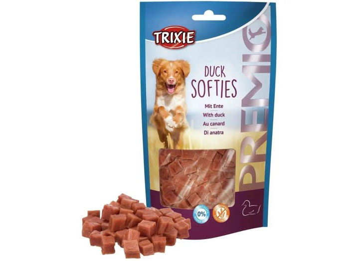 Лакомство для собак Trixie Premio Duck Softies, с мяка утки, 100 г (31869)