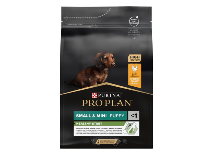 Purina Pro Plan Puppy Small & Mini Healthy Start для щенков мелких пород с курицей 3 кг