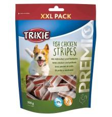 Лакомство для собак Trixie Premio Chicken and Pollock Stripes XXL Pack с курицей и рыбой 300 г (31803) фото