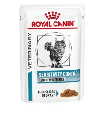 Royal Canin Sensitivity Control Pouches для кошек при пищевых аллергиях 12х85 г