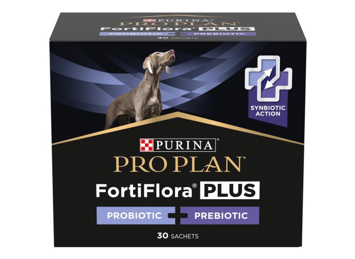 Purina Veterinary Diets FortiFlora Plus пробиотик с пребиотиком для собак и щенков 30х2г