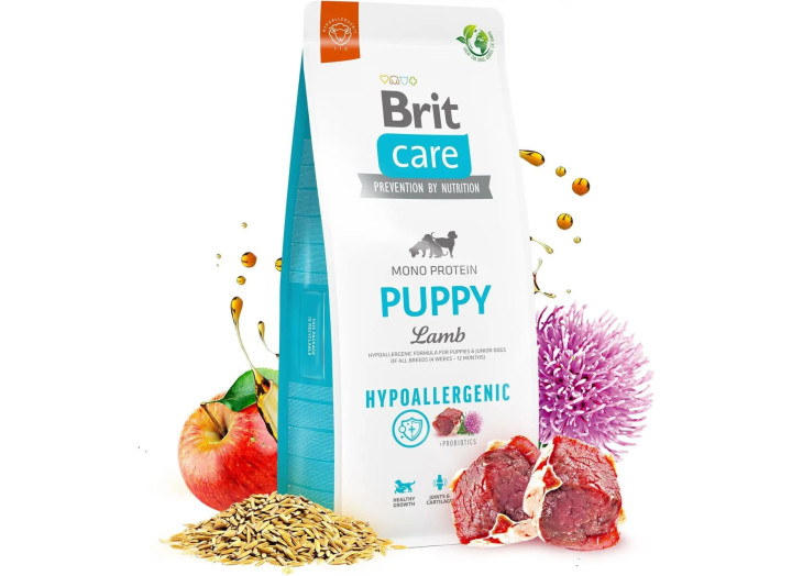 Brit Care Dog Hypoallergenic Puppy для цуценят з ягням 12 кг