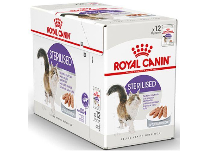 Royal Canin Sterilised Loaf в паштете для кошек 12х85 г