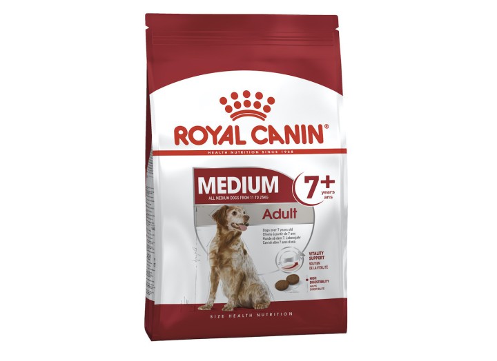 Royal Canin Medium Adult 7+ для собак старше 7 лет 4 кг