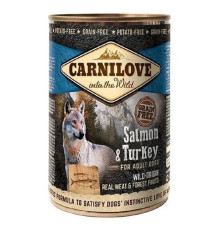 Вологий корм Carnilove Salmon Turkey для собак з лососем та індичкою 400 г (100132) фото