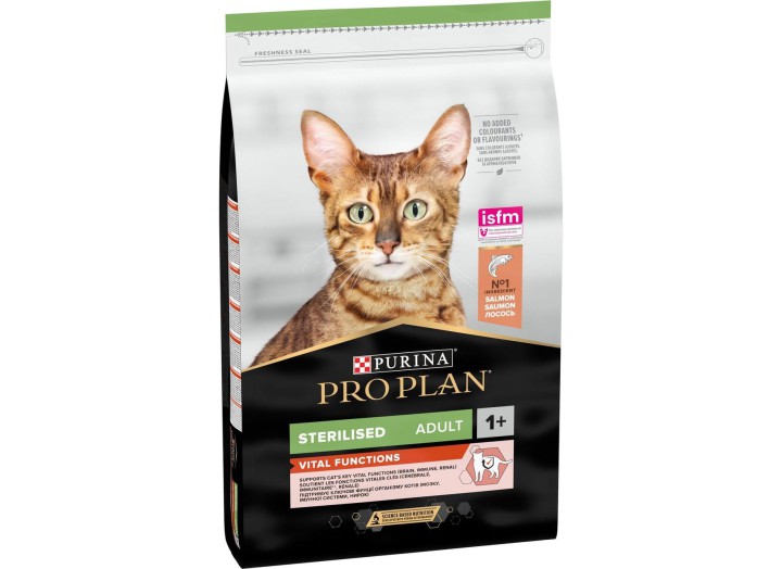 Purina Pro Plan Cat Sterilised Vital Functions Salmon для кішок стерилізованих з лососем 400 г