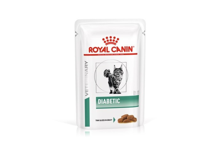 Royal Canin Diabetic Pouches для кішок при діабеті в соусі 12х85 г