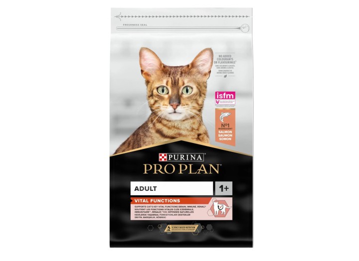 Purina Pro Plan Cat Adult Vital Functions Salmon для кішок з лососем 1.5 кг