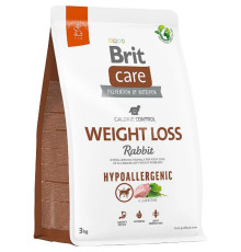 Brit Care Hypoallergenic Weight Loss Rabbit гипоаллергенный для собак с кроликом 3 кг