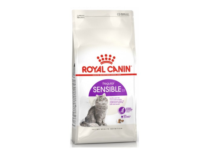 Royal Сanin Sensible 33 для кошек с чувствительным пищеварением 4 кг