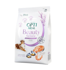 Optimeal Dog Beauty Harmony для собак успокаивающий эффект из морепродуктов 4 кг фото