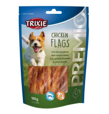 Лакомство для собак Trixie Premio Chicken Flags, с курицей, 100 г (31539)