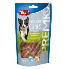 Лакомства для собак Trixie Premio Guse Liver Cubes, утиная печень 100 г (31867)