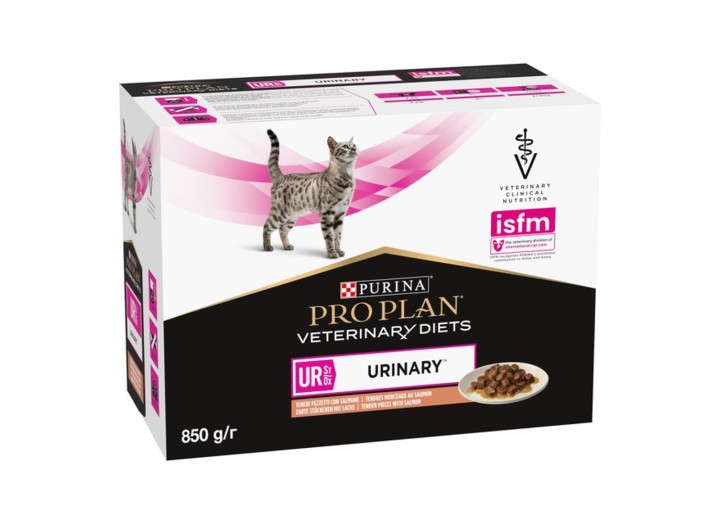 Purina Veterinary Diets UR Urinary Feline в підливці з лососем для котів 80 г