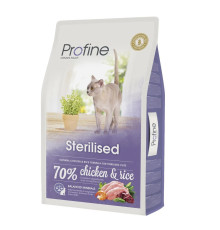 Profine Cat Sterilised для стерилізованих кішок з куркою та рисом 2 кг