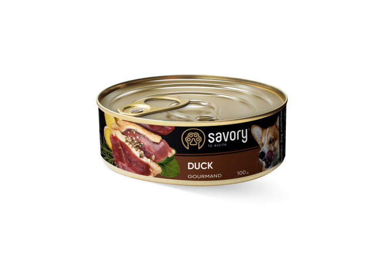 Savory Duck для собак з качкою 100 г