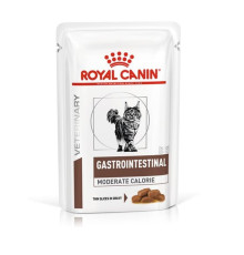 Royal Canin Gastrointestinal Moderate Calorie для кошек в соусе 12х85 г