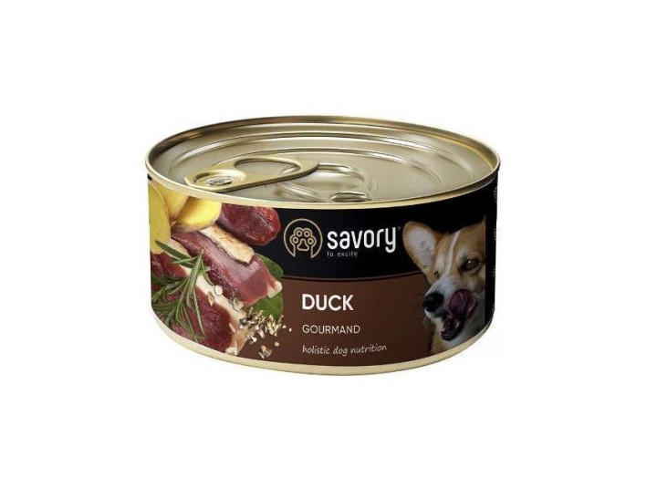 Savory Dog Gourmand Duck для собак з уткою 400 г