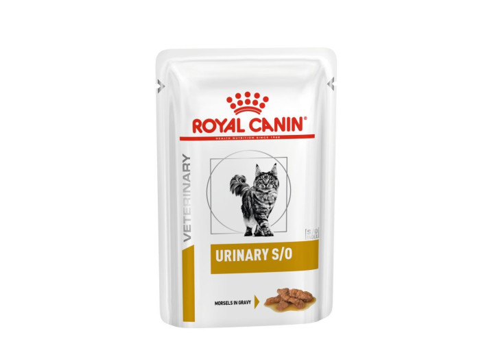 Royal Canin Urinary S/O Feline Pouches в соусі для котів 12x85 г