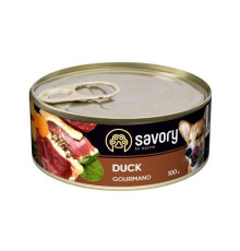 Savory Dog Gourmand Duck для собак с уткой 100 г