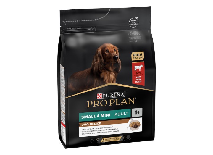 Purina Pro Plan Duo Delice Adult Small & Mini Beef для собак мелких пород с говядиной 2.5 кг