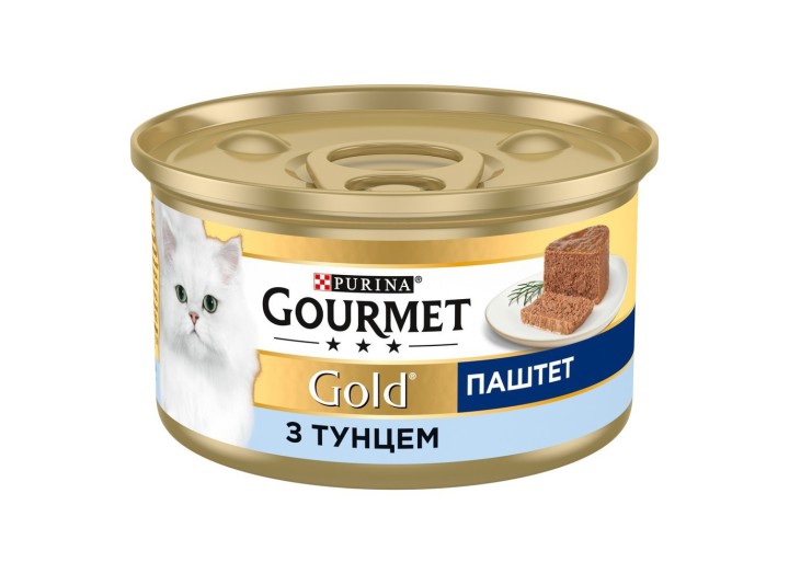 Gourmet Gold для кошек паштет с тунцом 24x85 г