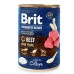 Brit Premium by Nature Beef з говядиною і рубцем для собак 400 г